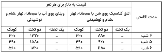 تاپ 4 ستاره Adaaran club Rannalhi 